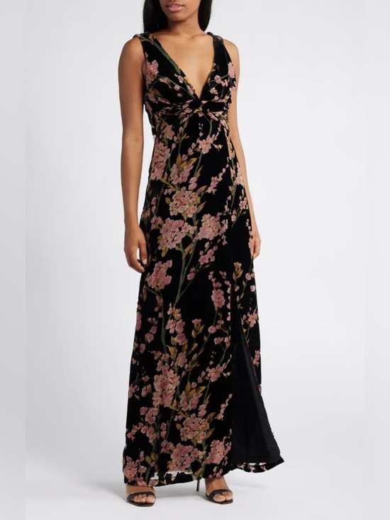 Lulus Dresses & Skirts - Lulus Enhanced Aura Burnout Maxi Dress